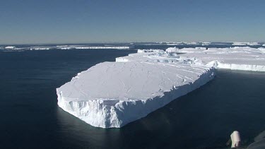 Aerial of Mertz Glacier