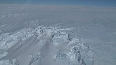 Aerial of Mertz Glacier