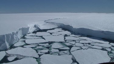Aerial of Mertz Glacier