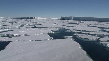 Aerial of Mertz Glacier