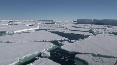 Aerial of Mertz Glacier