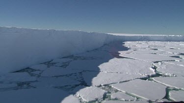 Aerial of Mertz Glacier