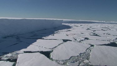 Aerial of Mertz Glacier