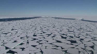 Aerial of Mertz Glacier