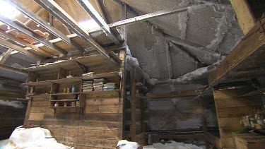 Mawson's Hut Commonwealth Bay-Antarctica