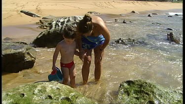 Family holidays at the beach