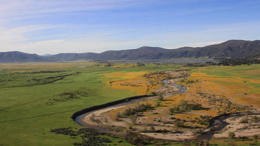 Aerial of Cuyamaca Moutain Meadows, South California