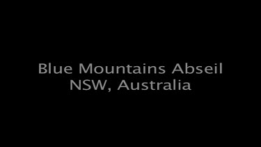 Blue Mountains Abseil NSW, Australia