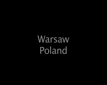 Warsaw Poland