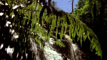 Tilt down waterfall