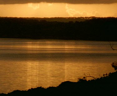 Lagoon at sunrise