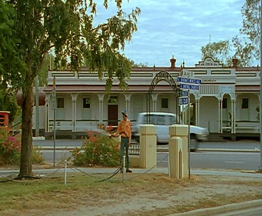 Longreach, Queensland. Small outback town. Australian stockmans hall of fame and heritage centre