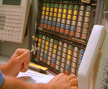 Flying interior plane with pilots and control panel talking to ground control