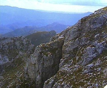 Mountain summit peak apex