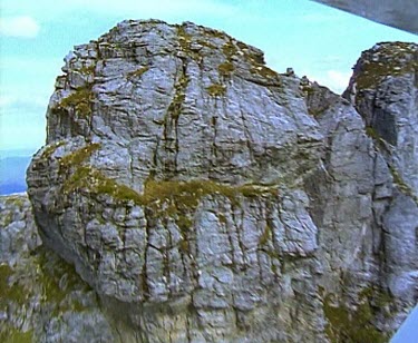 Mountain summit peak apex