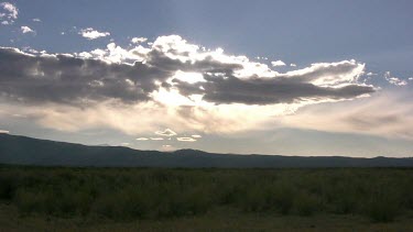 Sunrise on the great plains