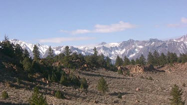 CM0069-RVP-0039867 Looking out over the slopes to an alpine crest