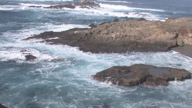 The restless rocky shores