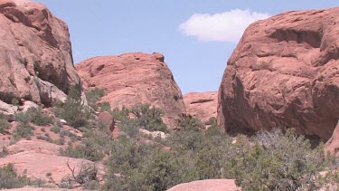 Rocky Canyon; sheer and deep; monumental buttes