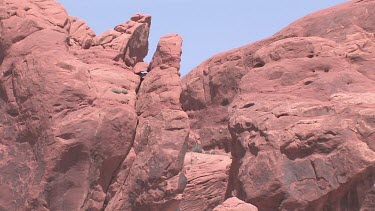 Rocky Canyon; sheer and deep; monumental buttes