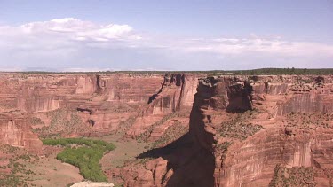 Rocky Canyon; sheer and deep; monumental buttes, boulders, and mesas