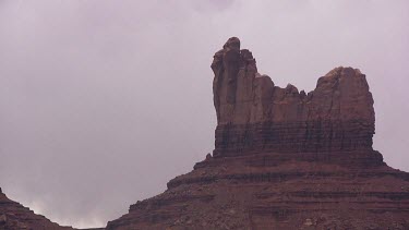 Rocky Canyon; sheer and deep; monumental buttes, boulders, and mesas