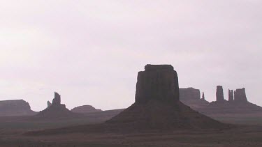 Rocky Canyon; sheer and deep; monumental buttes, boulders, and mesas