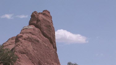 Rocky Canyon; sheer and deep; monumental buttes, boulders, and mesas