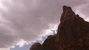 Rocky Canyon; sheer and deep; monumental buttes, boulders, and mesas