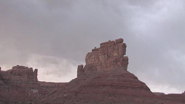 Rocky Canyon; sheer and deep; monumental buttes, boulders, and mesas