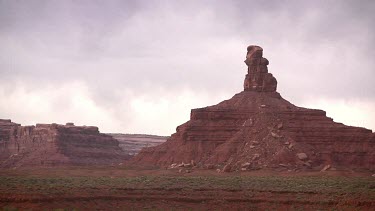 Rocky Canyon Pyramid; sheer and deep; monumental buttes, boulders, and mesas