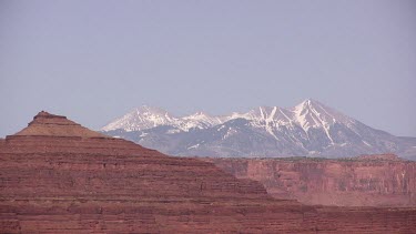 Rocky Pyramid Canyon; sheer and deep; monumental buttes, boulders, and mesas