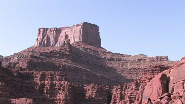 Rocky Canyon Pyramid; sheer and deep; monumental buttes, boulders, and mesas