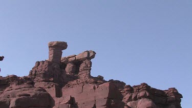 Rocky Canyon; sheer and deep; monumental buttes and boulders