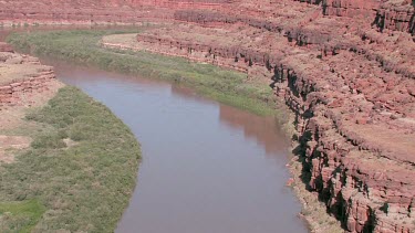 Desert-canyon river; the upper Colorado