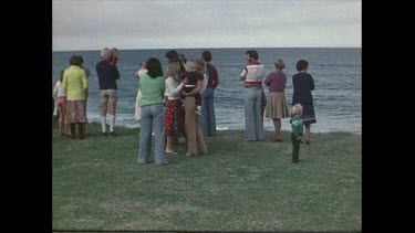 Whale watching at Coalcliff