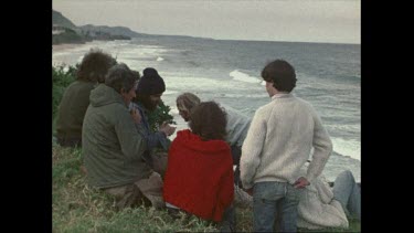 Whale watching at Coalcliff