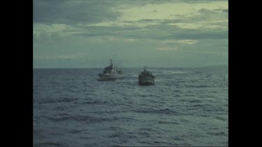 Australian navy ship stops giant clam poachers