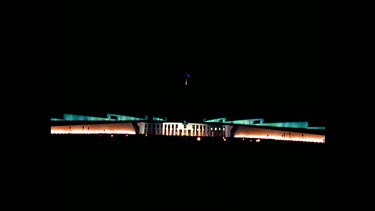 Parliament House at night