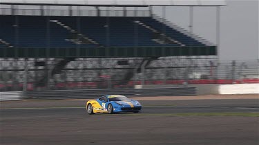 Andrii Kruglyk In Ferrari 458, Silverstone Circuit, England