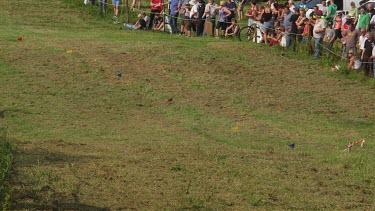 Motorcycle Motocross Trial, Scawling Wood, Kilburn, England