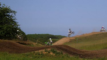 Juniors On Jumps, Skelder Bank, Whitby, England