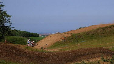 Juniors On Jumps, Skelder Bank, Whitby, England