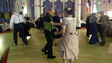 Dancers At Ball, Grand Hotel, Scarborough, England