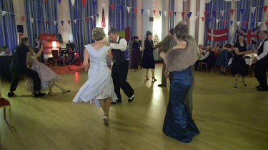 Dancers At Ball, Grand Hotel, Scarborough, England