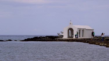 White Saint Nicholas Church, Georgioupoli, Crete, Greece