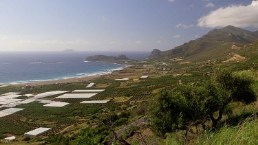 Falasarna Beach & Mediterranean Sea, Falasarna, Crete, Greece