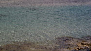Crystal Clear Sea Water, Elafonisi, Crete, Greece