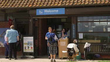 Visitor Centre Entrance, Rspb Bempton Cliffs, England