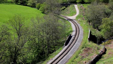 Br Standard Tank Steam Train 80072, Goathland, North Yorkshire, England